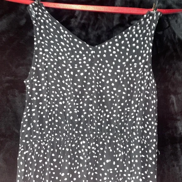 beachlunchlounge Black and White Polka Dot Chemise - Picture 5 of 5